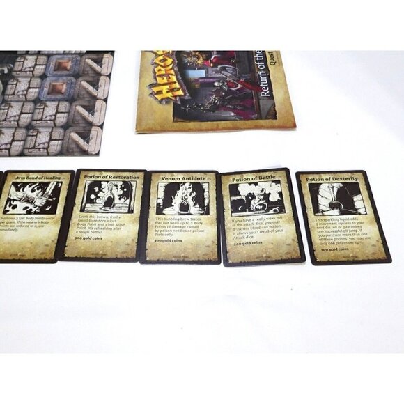 Hero Quest Return of the Witch Lord Quest Pack HASBRO, NEW OPEN BOX - Picture 2 of 8